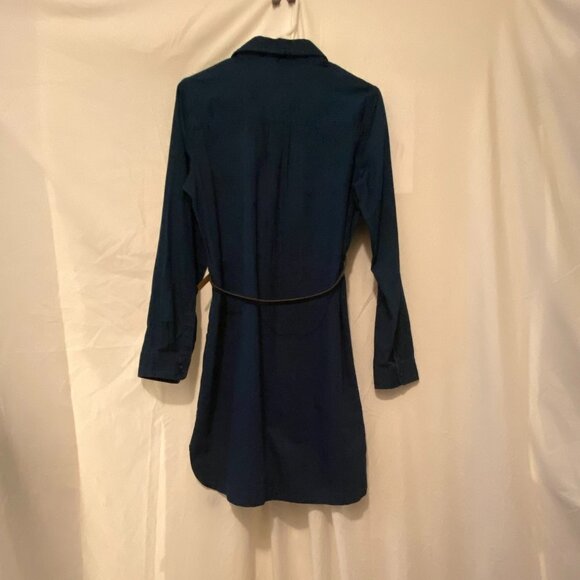 OLD NAVY Women's Blue Denim Button Down Dress Size M Gently Used - Very Cute - Picture 2 of 5